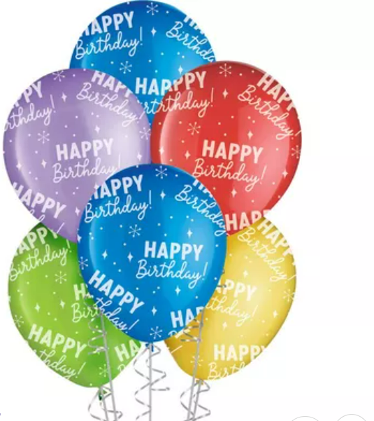 Happy Birthday Balloons