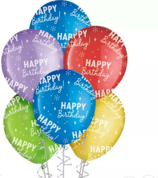 Happy Birthday Balloons